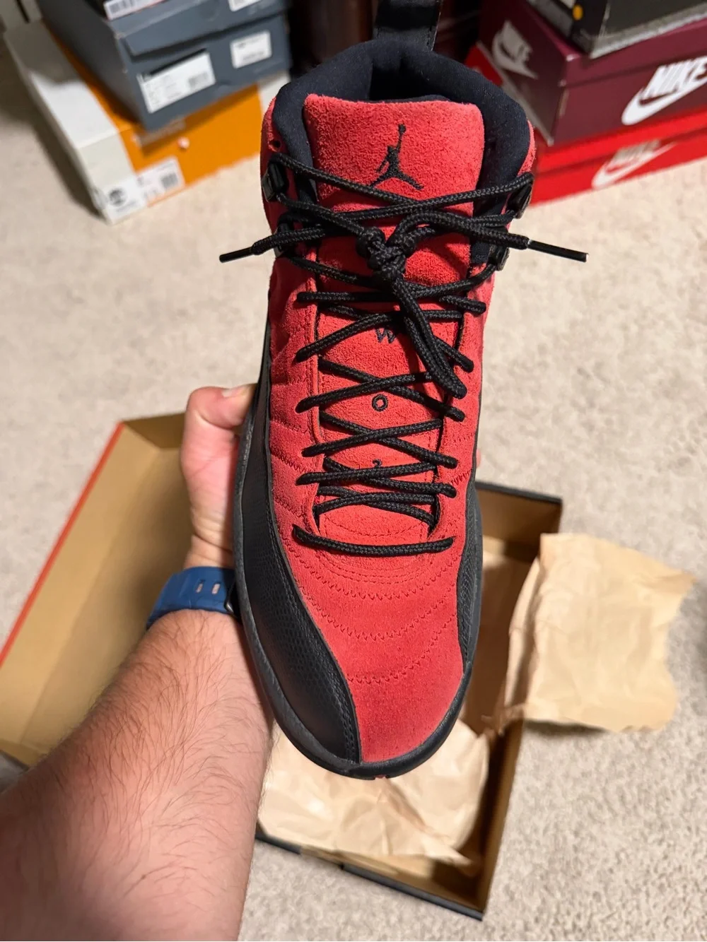 Jordan bold red